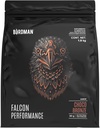 BirdMAN Falcon Performance Premium Sport Proteina pulbere Plus Creatina, 31g Proteina si 5g Creatina per Servire, Nici o inflamatie, Nu Acnee, Ciocolata Aromă 