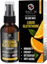 Sistem Liposomal Glutatione Supliment, Antioxidanti, Detox Cleanse, Suplimentul de suport imun, Vitamina C, Spray lipozomal, Glutatione Ser, Aroma de citrice tropicale