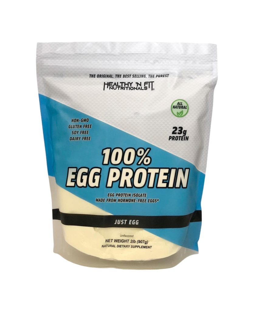 Sanatos 'N Fit - 100% Proteina de oua (nearomata) Naturala, 2 lb sac. Just Egg Instant Sedry Whites: Great for Cooking and Mixing.