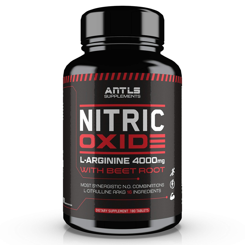 Complexul suplimentar de oxid azotat L Arginine 4000mg,L Citrulină, AAKG,Rădăcini de sfeclă,Pre Pastile de antrenament,Muscul bulider,Growth,Pumps,180 capsule