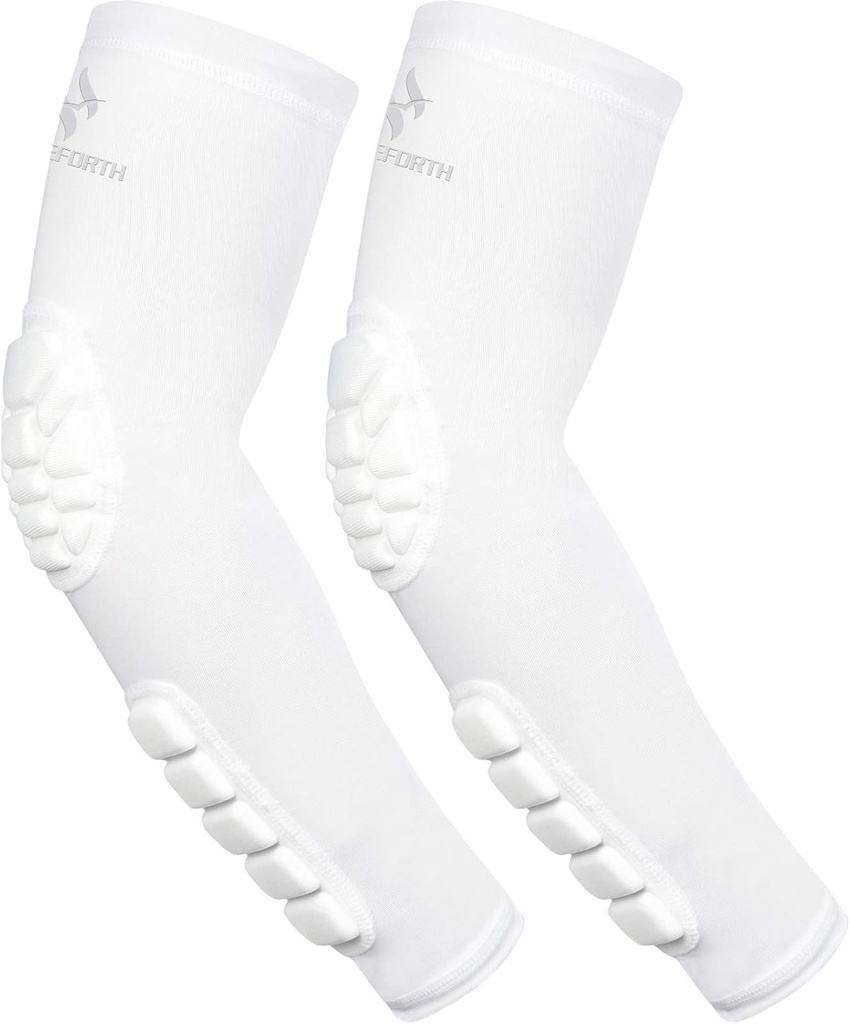 2PCS Maneci cu maneca antebrat capitonata de compresie Brat Suport de protectie