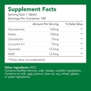 Glucosamină Premium + Chondriotină + MSM + Mastic + Curcumin (750 mg) 