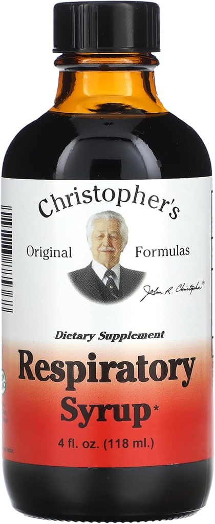 Formulari originale Christopher Syrup respirator 4 oz 