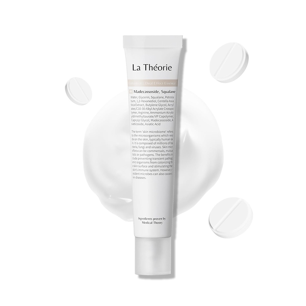 La Theorie Dual Effect (Cream) Essence for trouble skin with fungial and small bumps (Fatty Acid Free, 1,35 Fl Oz)