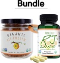 Greenbow Organic Bee Polen - 100% USDA Certified Organic, Pure, Natural Bee Polen - Superfood ambalate cu proteine, vitamine și minerale - 155g Royal Jelly 2000mg 60 capace