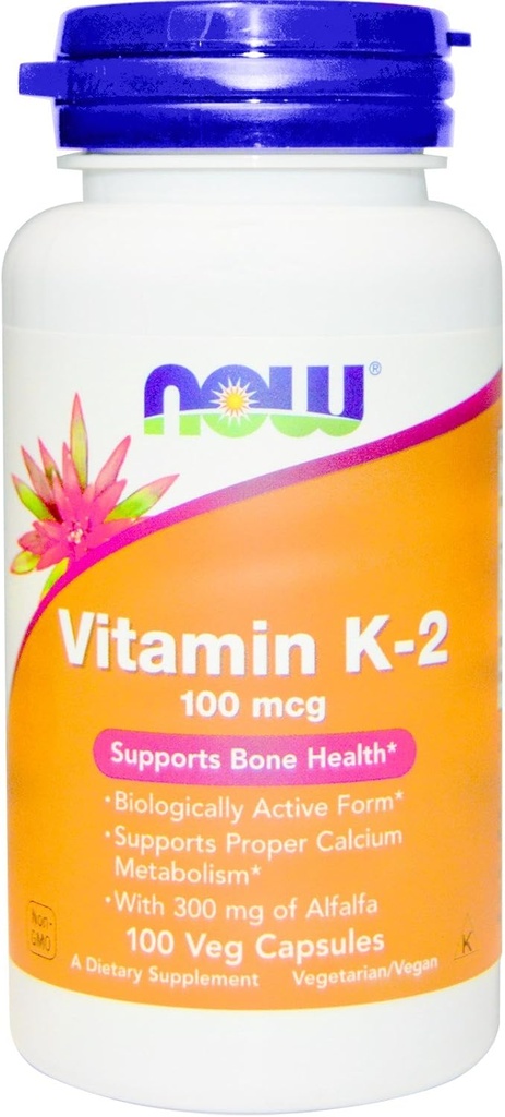 ACUM Alimente Vitamina K-2,100mcg, 100 capace (Pachet de 2)