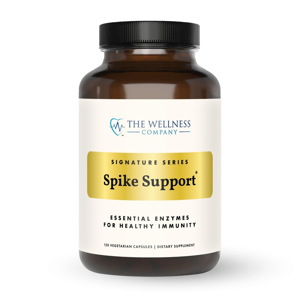 Compania Wellness Spike Support - Detox, Immune Health, Blood Flow, Anti-Clotling - Nattokinaza, Dandelion Root, & Black Sativa 