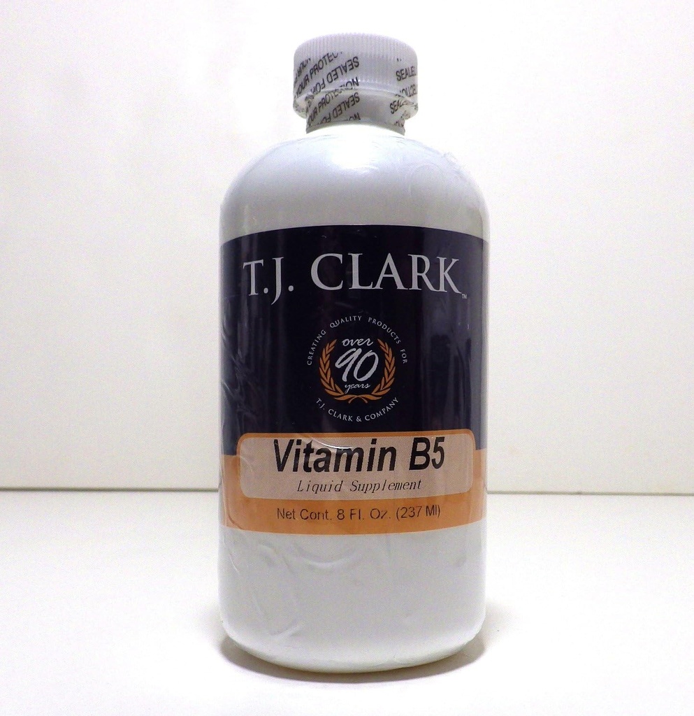 Vitamina B5 d-Calcium Pantotenat 50mg- 8oz lichid