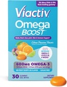 Reactiv Omega 3 Gume de ulei de pește. EPA DHA Supliment pentru Heart Health and Brain Health, 30 Sugar Gratuit Gummy Vitamine, 1pc Servire