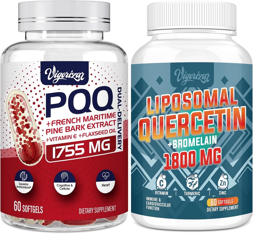 Birsppy Vigorizar Extract de scoarță franceză de pin maritim cu dublă livrare + 1600 MG Querbetin lipozomal Phytosome