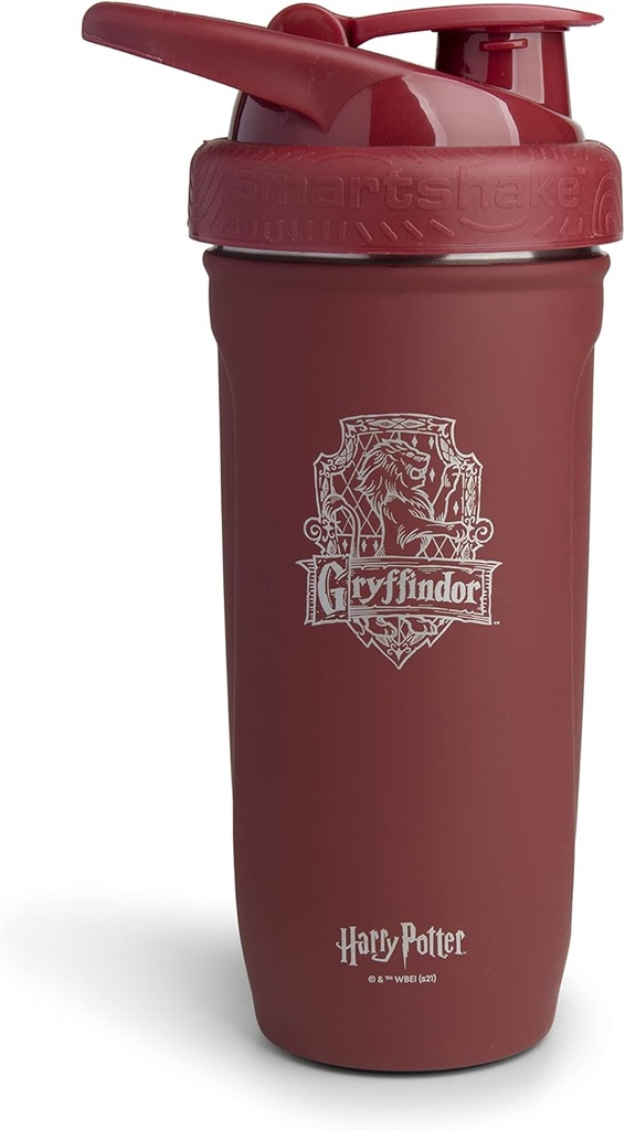 Smartshake Recforce Steel inoxidabil Harry Potter Gryfindor Shaker Sticla (900 ML / 30oz) 