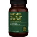 Global Healing Center - Ozonated Charcoal Powder activat - Digestive Detoxifiere avansată pe care Adsorbs internă compuşi nedoriţi - ajută Relieve Occasional Gas Discomfort - 60 Pilule Charcoal activate