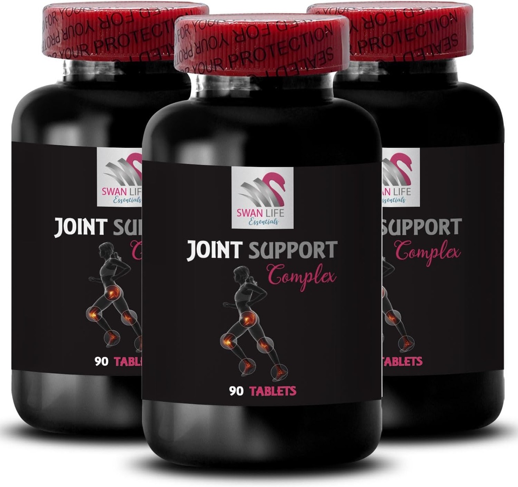 Suport pentru mișcare în comun - Sprijinirea în comun COMPLEX - Chondroitin & MSM, capsulele suplimentului Boron, formula de boost în comun, Glucosamine & Chondroitin Blend, Complexul de tablete în comun, Suplimentul MSM 3Bot 270Tab