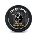 Badass Beard Care Wax pentru bărbați - Original, 2 oz - Softens Barbă păr, frunze Barbă în căutarea și sentimentul mai mult dens