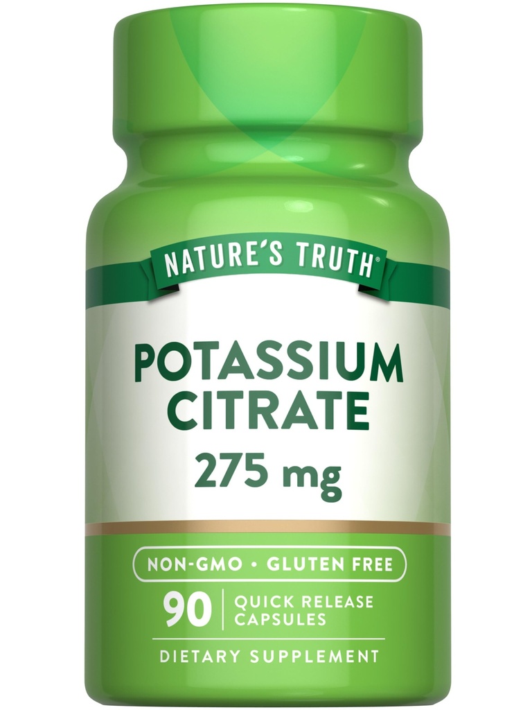 Natura's Truth Potasic Citrate Supplement 