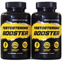 Testosteron Booster - Suplimentul de testosteron pentru barbati - Masculin cresterea pastilelor pentru cresterea muschilor, libido, rezistenta, rezistenta - Tongkat Ali Muscle Builder Antrenament suplimentar - Total T Test Boost - 2 PACK