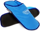 Ice Pack Slippers pentru Neuropatie Relief - 1 Pereche, Blue Vinyl Gel - Ice Pack Wraps & Cold Slippers pentru Umflare Feet Relief - Terapie fierbinte & rece pentru Fascitis plantară și senzație de arsură