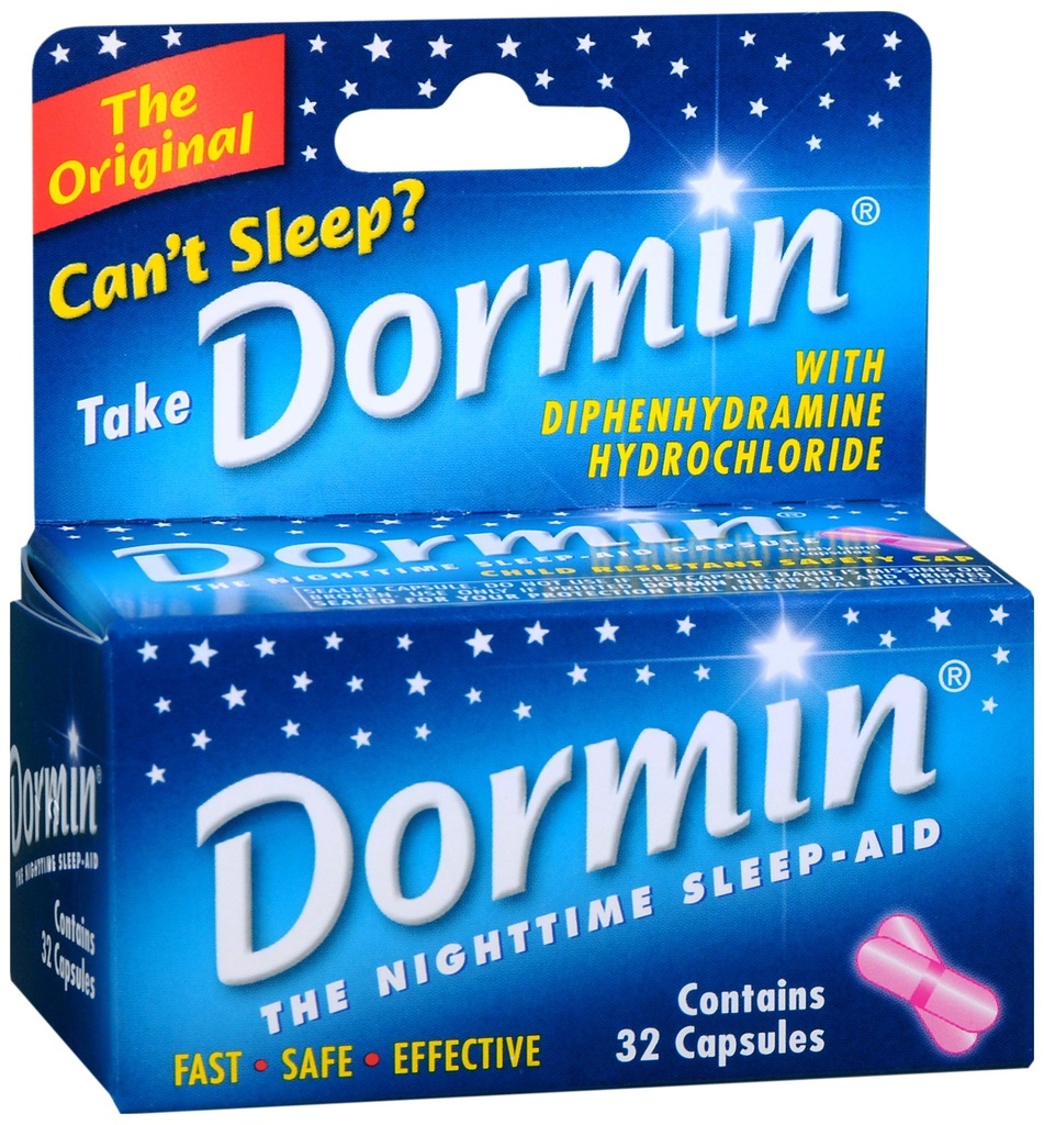 Dormin Nighttime Sleep Aid, 32 capsule