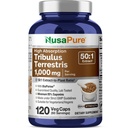 NusaPure Tribulus Terrestris 50:1 Extract, 1000 mg echivalent cu 50.000 mg