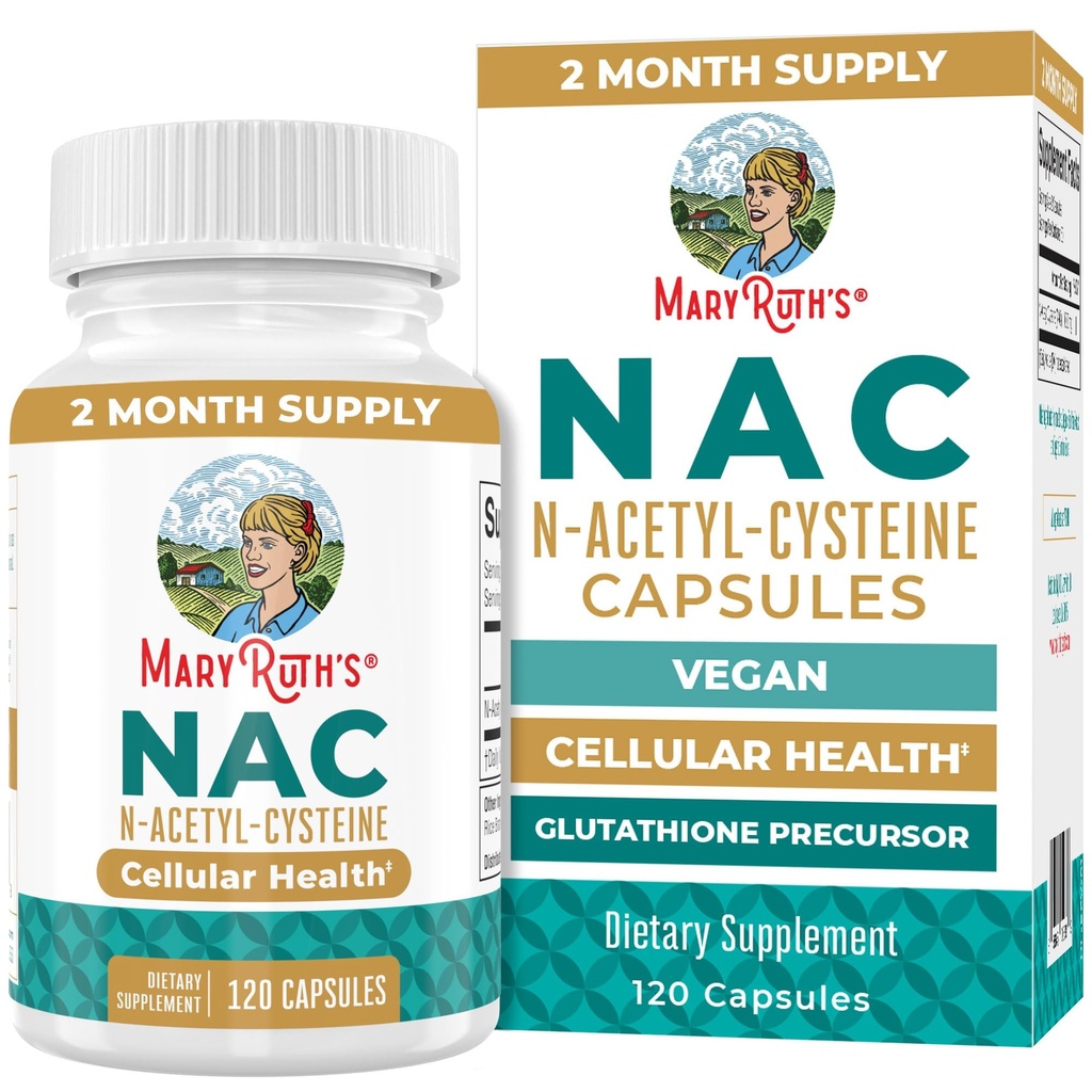 MaryRuth Organics NAC Supliment N-Acetyl Cysteine 