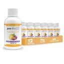 Pro-Shot20 Proteine Shot Ananas & Passion Fruit Flavor, 60 ml, 12 Pack- 20g Whey Proteine & Hydrolyzed Colagen Drink- Calorie scăzut, Carb scăzut, Gluten gratuit, fără Aspartame, gata de băut