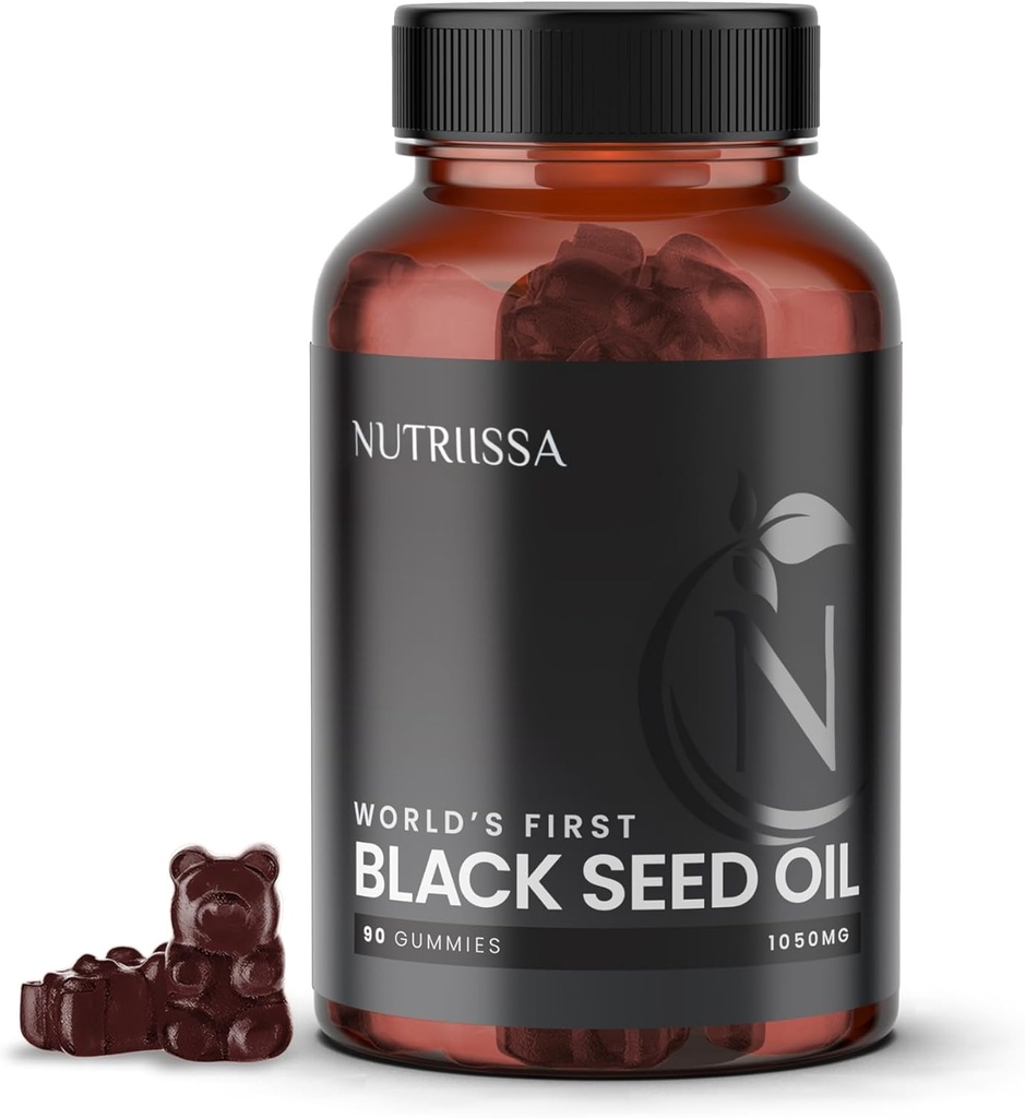 Nutriissa Black Seed Oil + Elder Berry Gummies 