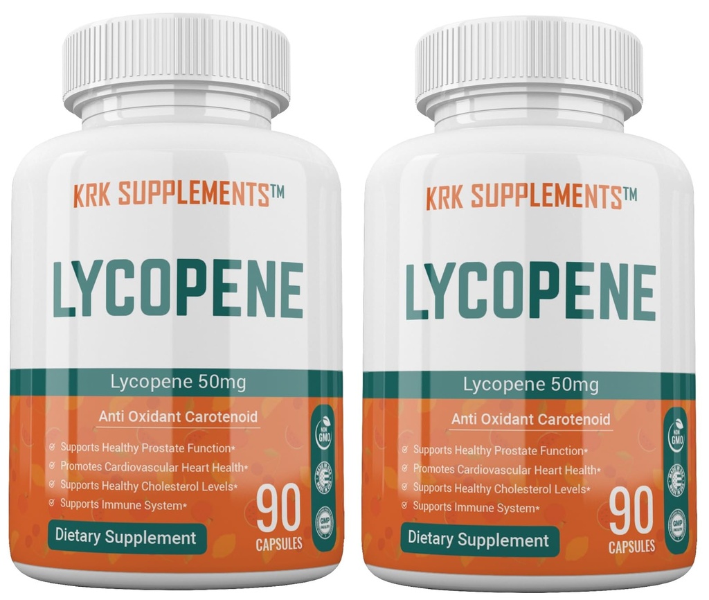 2 Flacoane Licopen 50 mg 180 Capsule totale