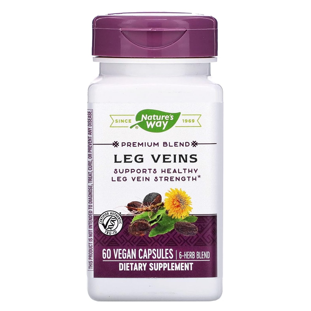 Naturas Way Leg Veins Support Blend, 60 t