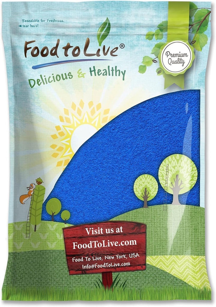 Hrană pentru a trăi albastru Spirulina pulbere, 6 Lire 