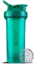 BlenderBottle Shaker Sticla cu Organizator de pastile și depozitare pentru sistemul ProStak pulbere de proteine, 22-Ounce, Teal