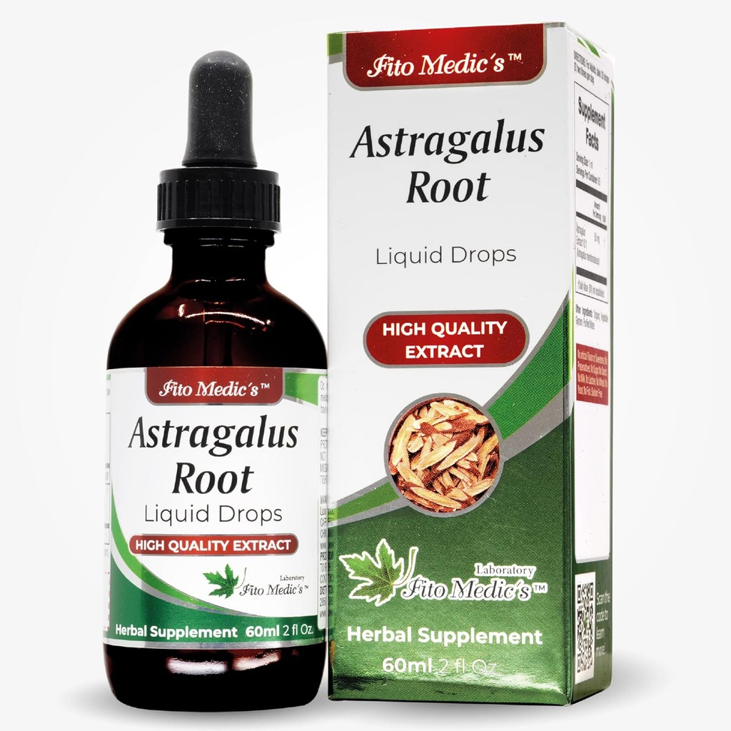 FITO MEDIC'S Lab - Astragalus Extract-Promotes Global Health, from - Astragalus Root - Ultra high absorbtion, Alcohol Free.