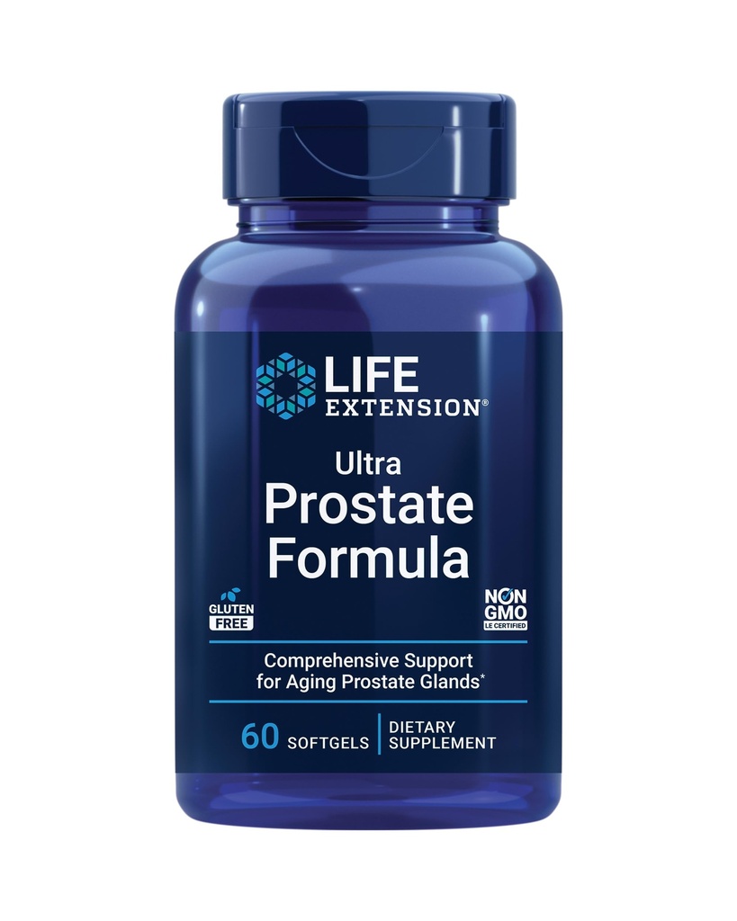 Extensie de viaţă Curcumin Turmeric & Ultra Prostat Formula cu Saw Palmetto, 60 Capsule & 60 Softgels Bundle