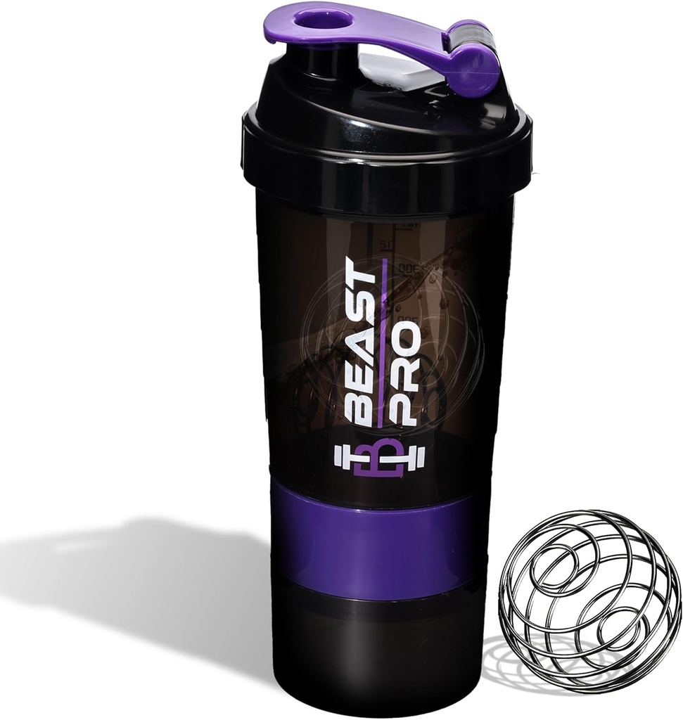 Bestie Pro Shaker sticla pentru Shake-uri de proteine și workout-uri de pre-pre-pret 