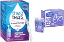 TheraTears Dry Eye Therapy Picături de ochi Lubricant, Conservative Free, 30 Flacoane & Nisa 'N Clean SmudgeGuard Lens Curățarea șervețelelor, 100 Șervețele