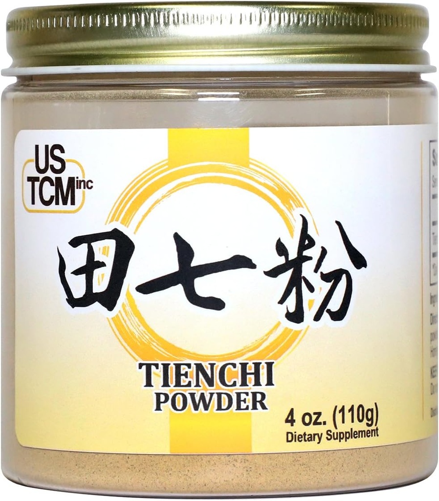 100% Pur Tienchi pulbere Pseudoginseng Notoginseng Sanqi pulbere Tienchi Ginseng pulbere 