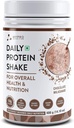 Daily Proteine Shake 118 kcal Calories, 25 Vitamina -Serving -40- pentru barbati si femei ciocolata lapte Shake Flavor pentru 400Gm