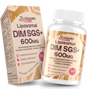 Liposomal DIM SGS Supliment - Suplimentul hormonal pentru femei şi bărbaţi, Suplimentele de estrogen conţine Sulforaphane Glucozinolat, Vitamina E, fructul de rodie - Suport Detox şi antioxidant (1 ambalaj)