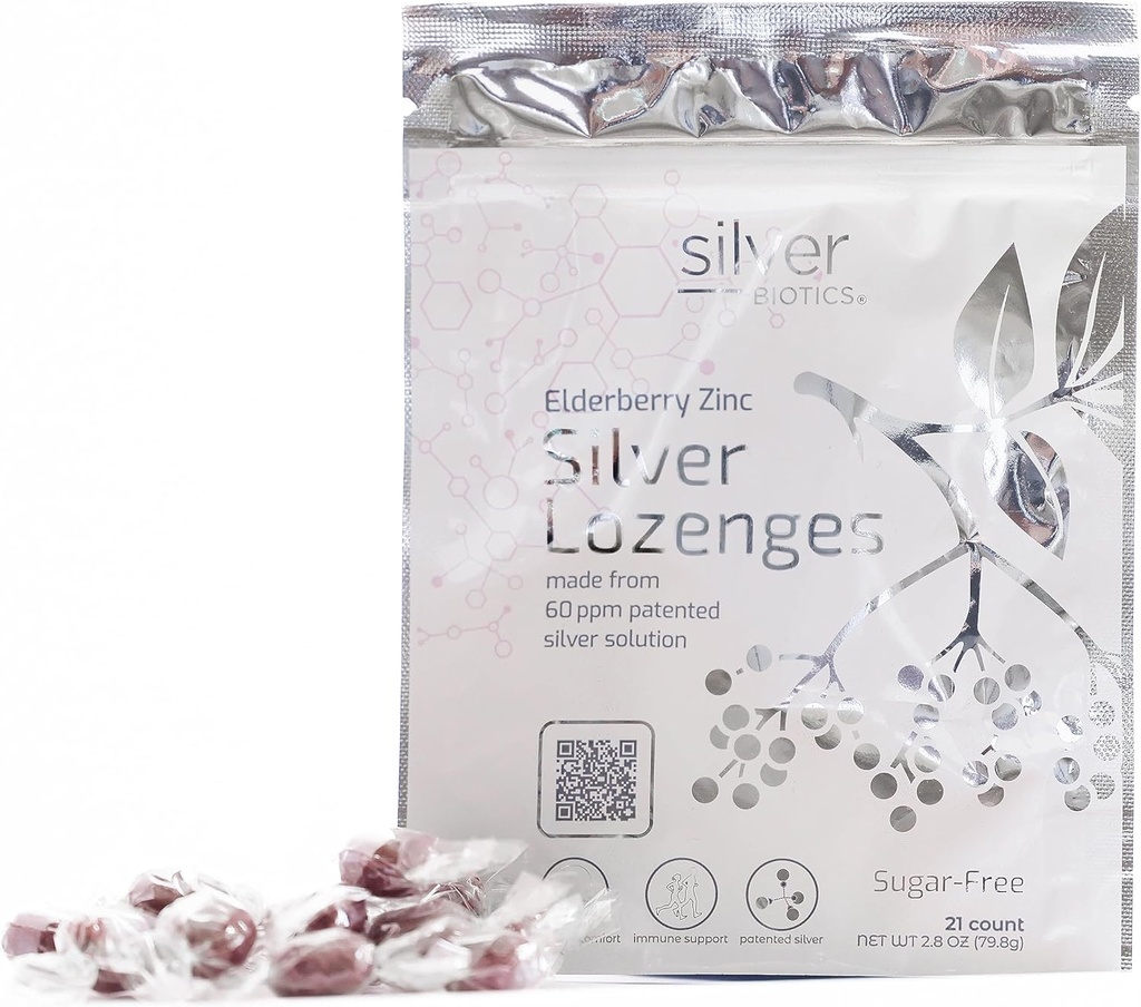 Silver Biotics Sugar-Free Lozenges de argint Crüsselver 