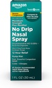 Îngrijire de bază Nu picurare severă 12 oră pompa decongestionant nazal Mist, Steroid gratuit, Putere maximă Plus Mentol 1 oz (Pachet de 1)