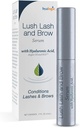 Hyalogic HA Lush Lash și Brow Ser cu acid hialuronic, ulei de argan și KGFTM pentru Lashes & Sprânce Condiționare - 0.17 Ounce