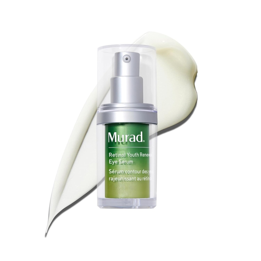 Murad Reînnoirea tineretului Reînnoirea ochilor Ser - Retinol ochi Ser Îmbunătățește vizibil Puffiness Underye Cercuri întunecate și reduce aspectul liniilor fine, destul de blând pentru utilizare nocturnă - 0,5 oz