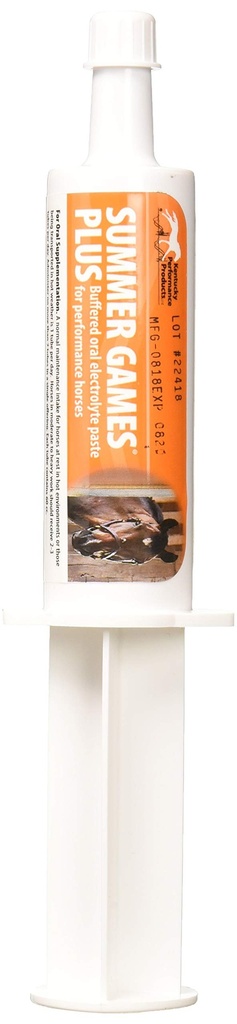 04409 Paste electrolit pentru cai (3 ambalaj) 044093 60cc Jocuri de vară Plus Elect