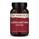 Dr. Mercola Organic Astaxanthin - 12 mg Astexanthin - Suport puternic antioxidant - Extract organic de microalge - Non-GMO, Gluten-Free & Soy-Free - 90 capsule (90 Servings)