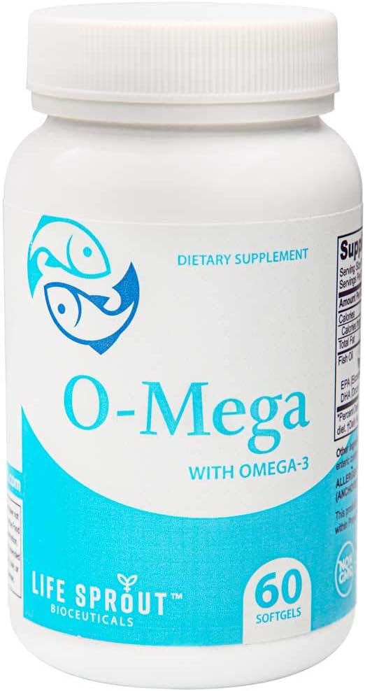 O-Mega cu acid gras EPA/DHA Enteric Omega-3 - 60 capsule