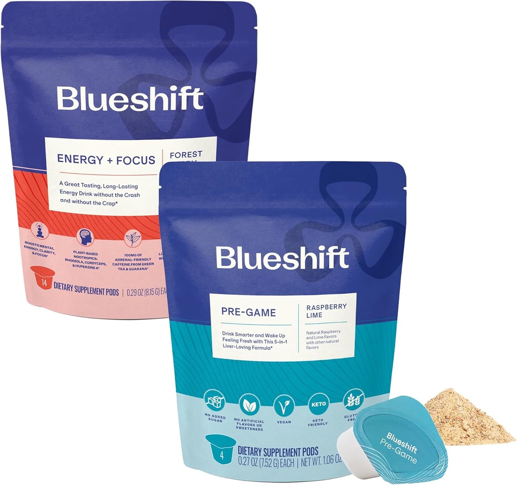Blueshift Energy + Focus 14 Pack şi Pre-Joc 14 Pack Bundle