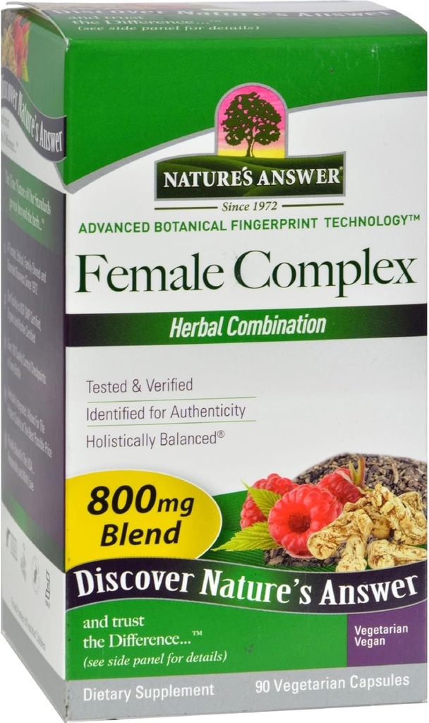 Răspunsul naturii Complex feminin - 90 capsule vegetariene