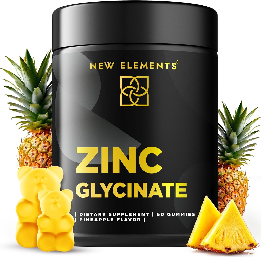 Zinc Glycinate Gummies pentru adulți 