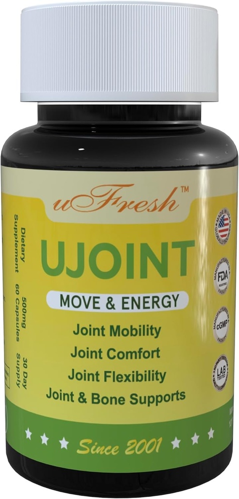 UJoint Mutare & Energie Flexibilitate comună și Suplimente alimentare de mobilitate, 30 zile de aprovizionare, 60 capsule (1)