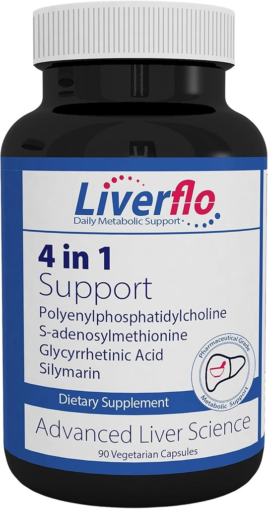 Nutrasal FicatFlo suport hepatic PPC Polienilfosfatidilecolină S-adedenosilmetionină Acid glicerretinic Silymarin Supliment Capsule vegetariene