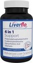 Nutrasal FicatFlo suport hepatic PPC Polienilfosfatidilecolină S-adedenosilmetionină Acid glicerretinic Silymarin Supliment Capsule vegetariene